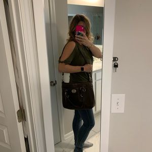 Leather Coach Bag